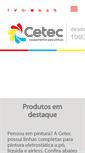 Mobile Screenshot of cetecindustrial.com.br